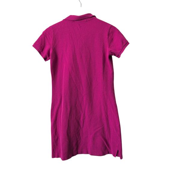 Ralph Lauren Sport Pink Cotton Polo Mini Dress Size Small Embroidered Pony RARE - Picture 4 of 8